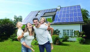 Solaranlage Familie EInmfamilienhaus